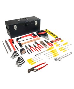 Juego básico industrial para eléctrico en pulgadas, 64 piezas con caja D7C20 Urrea 98166