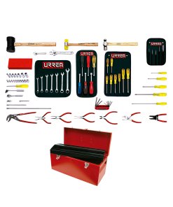 Juego industrial para aviación en pulgadas, 70 piezas con caja D6 Urrea 98241