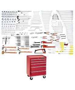 Juego maestro industrial en pulgadas 270 piezas, con gabinete EX27M5 Urrea 9908B