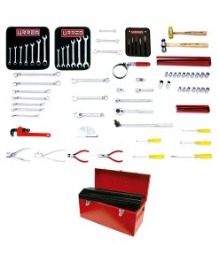 Juego automotriz combinado para mantenimiento, 71 piezas con caja D6 Urrea 9910