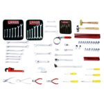 Juego automotriz combinado para mantenimiento, 70 piezas sin caja Urrea 9911