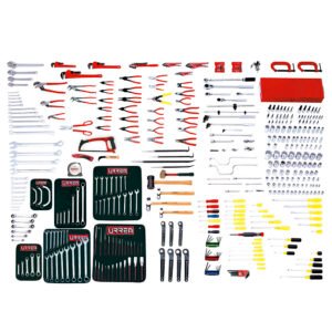 Juego maestro industrial combinado 395 piezas, sin gabinete Urrea 99620