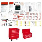 Juego maestro industrial combinado 437 piezas, con gabinetes EX27M5, EX27S6 Urrea 99721