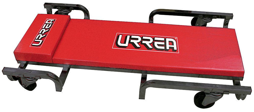 Cama para mecánico acolchonada, 4 ruedas giratorias, 40" Urrea 9995