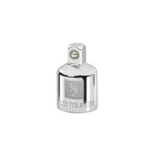 Adaptador para matraca de cuadro 3/8' a cuadro 1/4', TRUPER