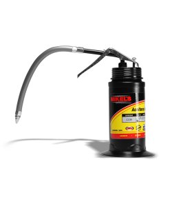Aceitera de presión, bote de acero, tubo flexible (160 ml) MIKELS A1F