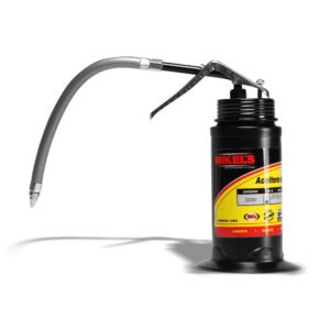 Aceitera de presión, bote de acero, tubo flexible (160 ml) MIKELS A1F