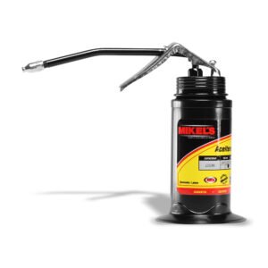 Aceitera de presión, bote de acero, tubo rígido (160 ml) MIKELS A1R