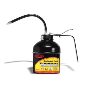 Aceitera de presión, bote de acero, tubo flexible (500 ml) MIKELS A3F