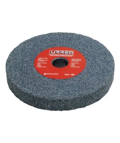 Rueda abrasiva de óxido de aluminio grano 60, 7-7/8" x 1" Urrea A60A20025