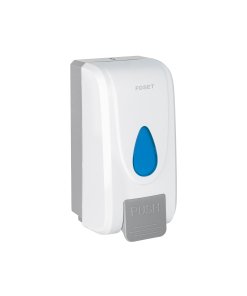 Dosificador de ABS para Jabón Espuma, Blanco, Resistente y Duradero, Ideal para Baños Públicos, Clave 45856, Foset