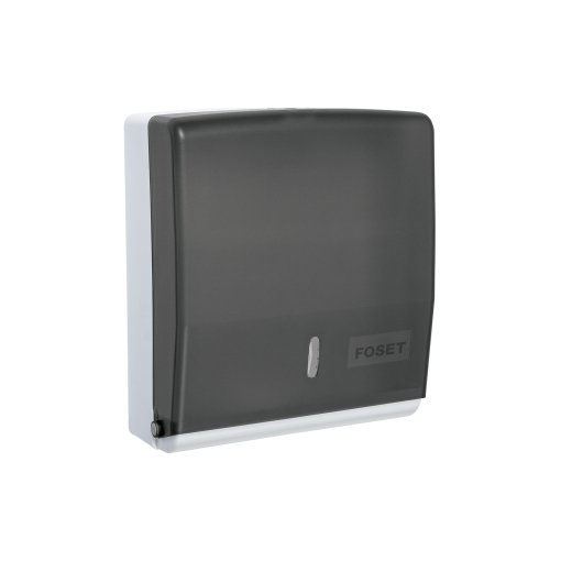 Dispensador de ABS para toallas de papel, humo, FOSET