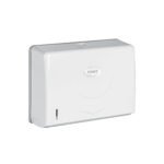 Dispensador chico para toallas de papel, blanco, FOSET BASIC