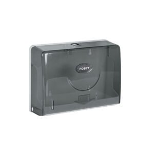 Dispensador chico para toallas de papel, humo, FOSET BASIC