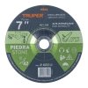 Disco Truper Industrial Tipo 42 de 7" x 3.2 mm - Tecnología de Corte Abrasivo para Mampostería y Cantería que Resiste Altas Temperaturas de Fricción (Clave 11566)