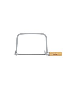 Arco calador con 5 seguetas de 6-1/2', ideal para cortes precisos en madera, Pretul clave 20000