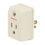 Adaptador con supresor de picos 270 joules, VOLTECK