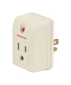 Adaptador Volteck con supresor de picos 270 joules - Tecnología de protección avanzada para dispositivos sensibles que absorbe sobretensiones previniendo daños electrónicos (Clave 46250)