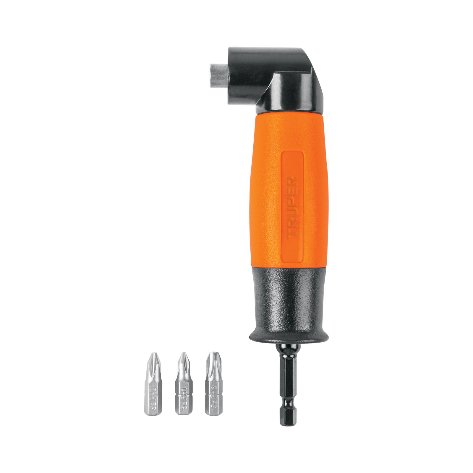 Adaptador p/destornilladores de impacto, porta puntas 1/4', diseño eficiente para destornilladores de impacto, Truper clave 103594