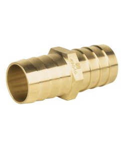 Cople Inserción de Latón 1' para Poliducto Negro, Resistente y Duradero, Ideal para Conexiones de Poliducto, Clave 49646, Foset