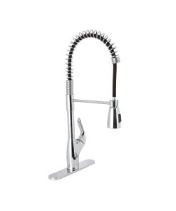 Monomando Fregadero Cromo, Semi Profesional, ideal para uso frecuente, clave 44904 - FOSET AERO