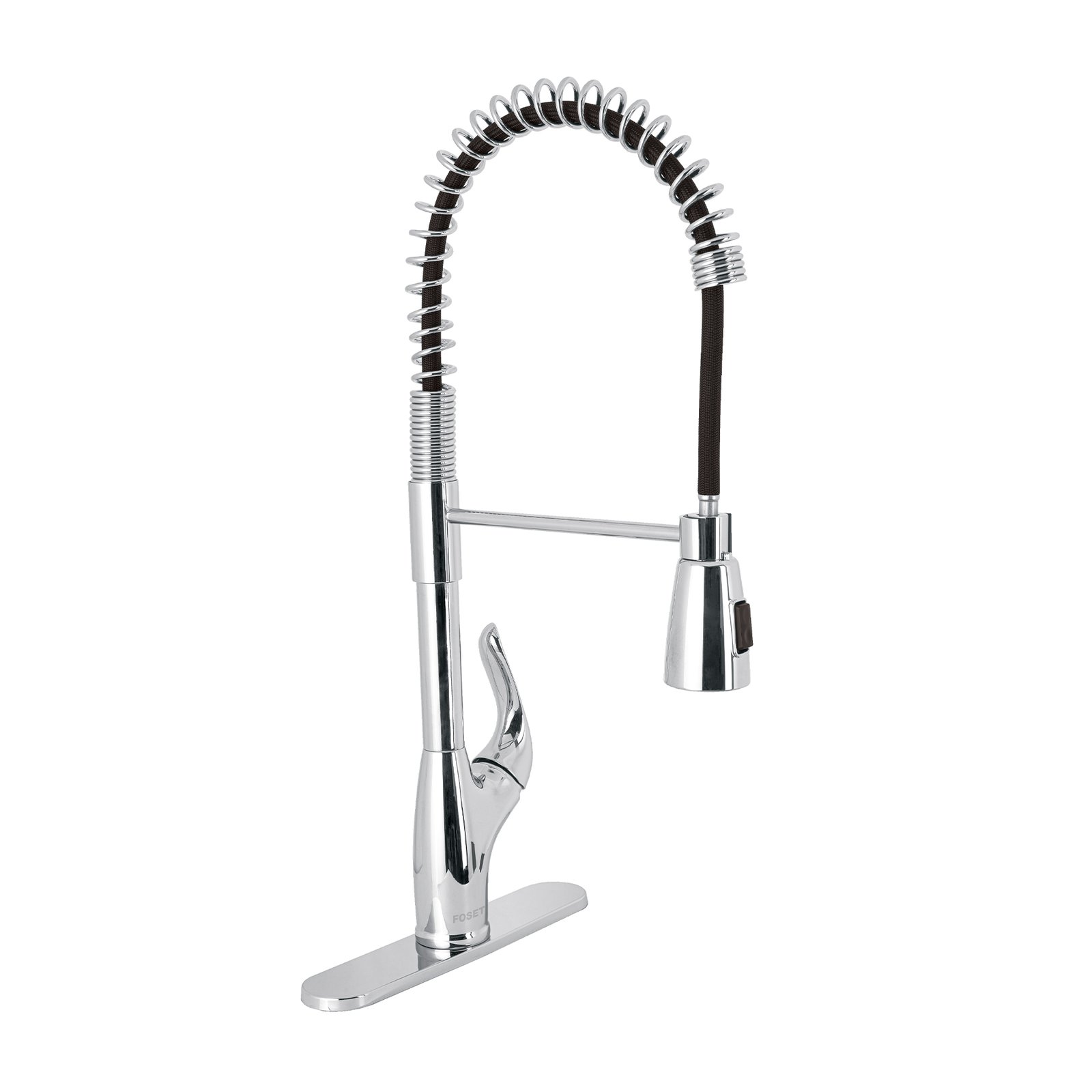 Monomando Fregadero Cromo, Semi Profesional, ideal para uso frecuente, clave 44904 - FOSET AERO