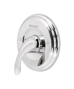 Monomando para Regadera, Acabado Cromo, Estilo Moderno y Duradero, Marca Foset Aero, Clave 49767