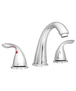 Mezcladora para Lavabo con Taladros Separados, Diseño Aerodinámico y Resistente, Marca Foset Aero, Clave 49762