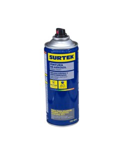 Pintura en aerosol 400 ml color aluminio Surtek AEM402