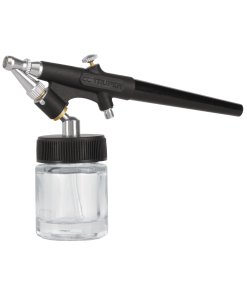 Pistola aerográfica Truper de succión - Tecnología de aspiración automática para grandes superficies que facilita trabajos prolongados sin interrupciones por recarga (Clave 11861)