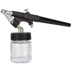Pistola aerográfica Truper de succión - Tecnología de aspiración automática para grandes superficies que facilita trabajos prolongados sin interrupciones por recarga (Clave 11861)