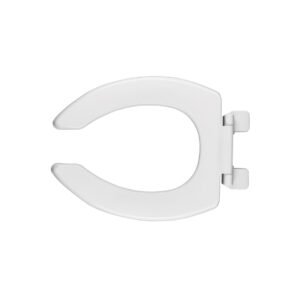 Asiento alargado sin tapa para taza fluxómetro, blanco, AQUA