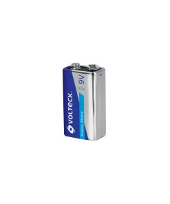 Blíster Volteck con 1 Pila Alcalina 9V - Tecnología de Larga Duración para Dispositivos de Bajo Consumo (Clave 46319)