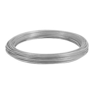 Rollo de 1 kg alambre galvanizado, calibre 12.5, FIERO