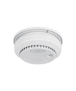 Detector de humo Volteck con alarma - Tecnología de seguridad preventiva para hogares protegidos que alerta inmediatamente ante presencia de humo salvando vidas y propiedades (Clave 48023)