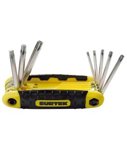Juego de llaves torx tipo navaja, 8 piezas Surtek ALLFTNX8