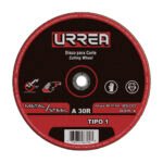 Disco abrasivo tipo 1 para metal 9" x 1/8" Urrea AMCS09