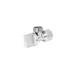 Llave angular 1/2', 1/4 de vuelta, roscable, FOSET