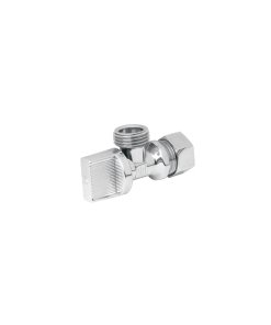 Llave Angular de 1/2', 1/4 de Vuelta, Barrilito, diseño ergonómico para mayor comodidad en uso, clave 49111 - FOSET