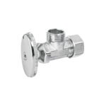 Llave angular 1/2', multivuelta, barrilito, BASIC