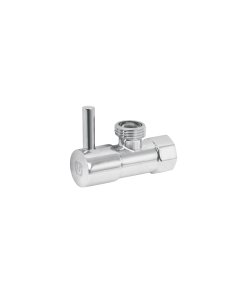 Llave Angular, 1/4 Vuelta, Sin Contratuerca, Maneral Palanca, ideal para controlar el flujo de agua con facilidad, clave 49114 - FOSET