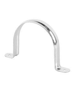 Bolsa c/5 abrazaderas Volteck tipo omega 4" - Tecnología de sujeción macrotubo para pared delgada que sostiene firmemente conductos principales sin restricción de flujo (Clave 46929)