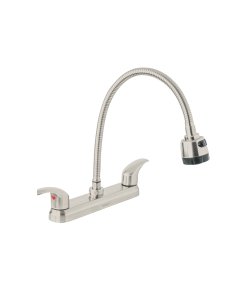 Mezcladora 8' para Fregadero, Flexible, Palanca, Satín, elegante y flexible para fregaderos, clave 47916 - FOSET AQUA