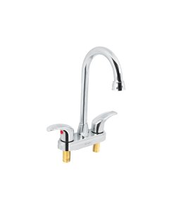 Mezcladora Lavabo 4', Cromo, Tipo Bar, Palanca, diseño práctico y confiable para lavabo, clave 49691 - FOSET AQUA