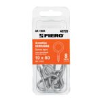 Blíster con 8 armellas cerradas de 19 x 60, FIERO