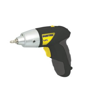 Atornillador 1/4" a batería Litio-ion 3.6 V, 4.8 Nm recargable Surtek AR548