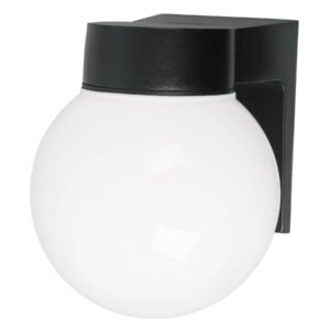 Arbotante Volteck de LED 8 W tipo globo luz cálida - Tecnología de distribución homogénea para ambientes acogedores que crea atmósferas confortables con mínimo consumo energético (Clave 46344)