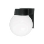 Arbotante de pared tipo globo, lámpara no incluida, VOLTECK