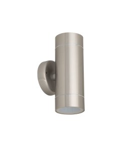 Arbotante Volteck de acento 2 spots satín - Tecnología de luz bidireccional para decoración sofisticada que combina funcionalidad con diseño contemporáneo (Clave 47391)