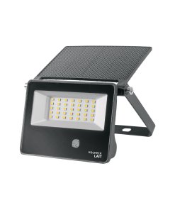 Luminario Solar VOLTECK LED 14 W con sensor de movimiento - Tecnología de iluminación autónoma para espacios exteriores que proporciona seguridad inteligente sin consumo de energía eléctrica (Clave 49484)